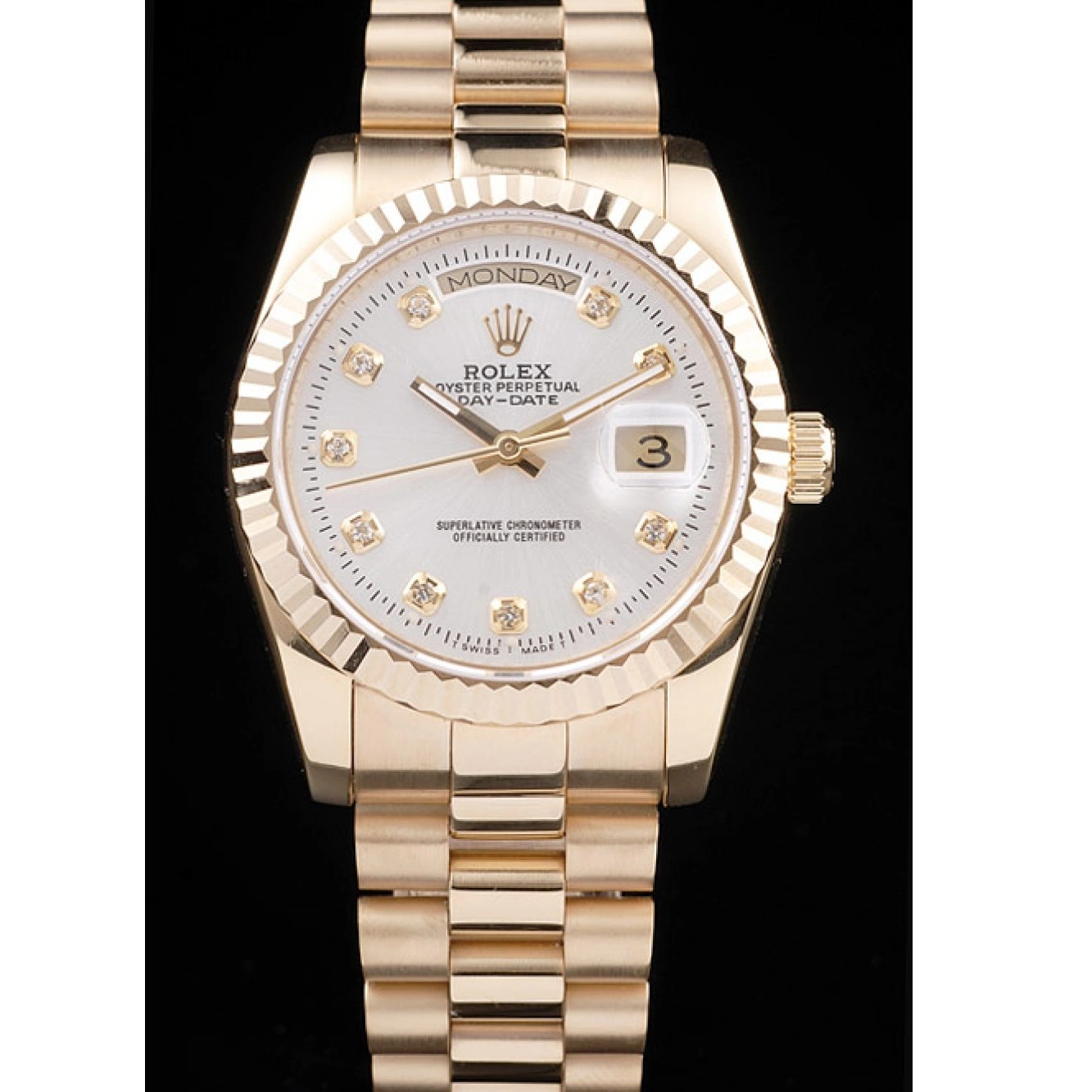 AAA replica watch Mechanism-srl72 Day-Date Swiss Rolex 0712